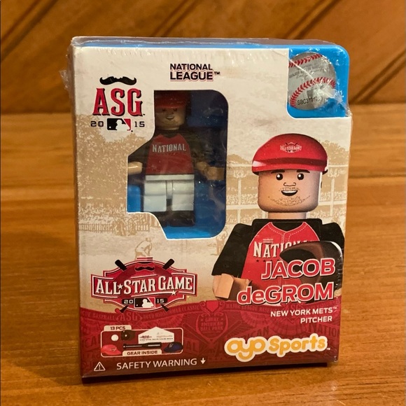 OYO Sports Jacob deGrom New York Mets All Star Game 2013 Stadium Exclusive NY - Picture 5 of 6